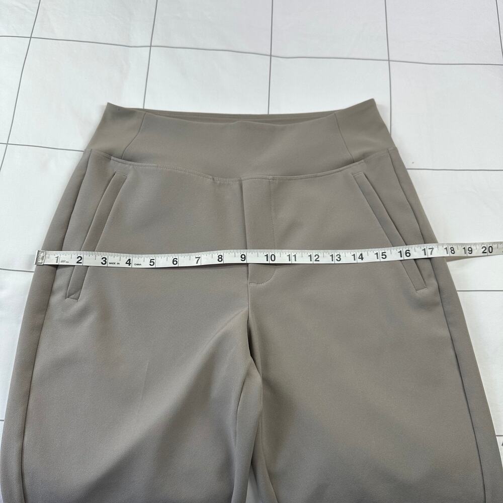 Athleta Pants Womens 2 Taupe Endless High Rise City Minimal Commute Work Pull On - Picture 9 of 13